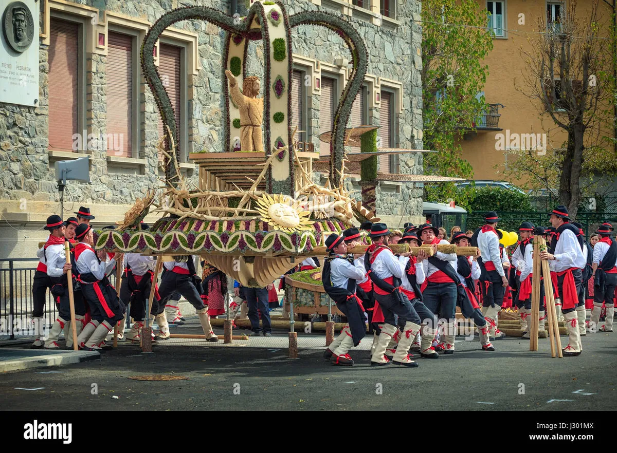 Parade in Bormio