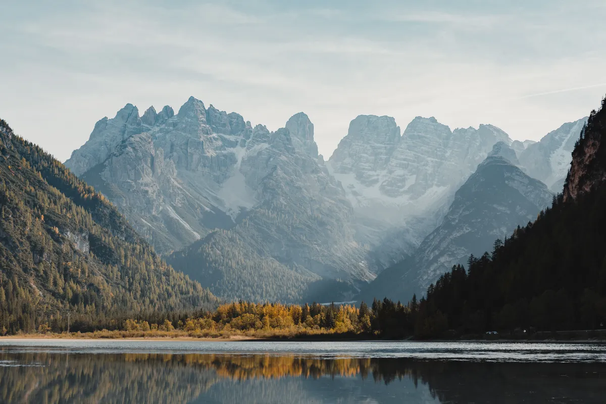 Braies Lake, a magic lake in the Dolomites